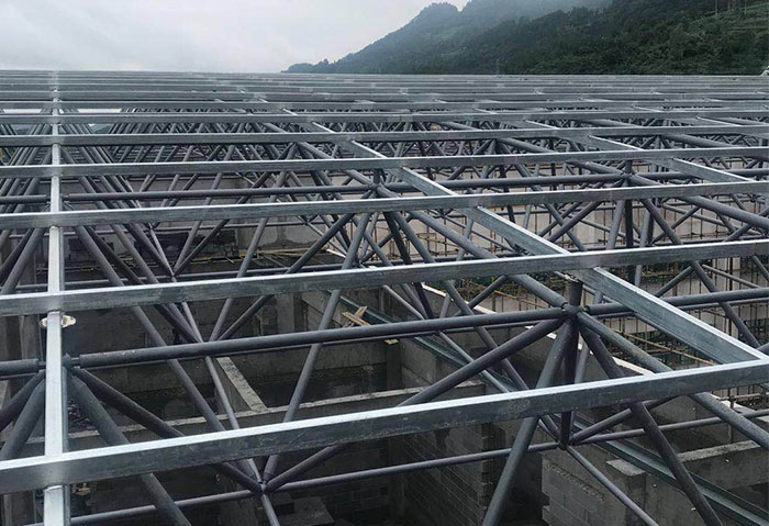 盖州学校艺体楼网架